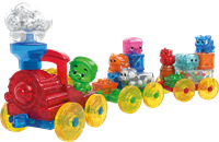 Goliath - Jelly Blox - Squish Train Set (12L)-2