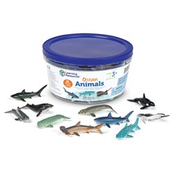 Learning Resources - Ocean Animals Counters (Set of 50)