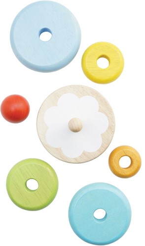 LTV - Rainbow Stacking Tower - FSC 100%-2