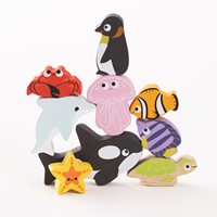 LTV - Ocean Life Stacking Animals & Bag - FSC 100%-3