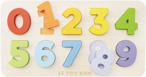 LTV - Counting Wooden Numbers Shape Sorter - FSC 100%
