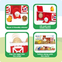 Learning Resources - Peeksville™ Hide & Cheep Chicken Coop™-3