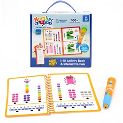 Learning Resources - Hot Dots® Numberblocks® 1–10 Activity Book & Interactive Pen