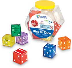 Learning Resources - Jumbo Dice In Dice