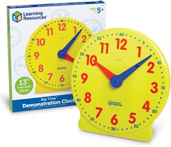 Learning Resources - Big Time® 12hr Demonstration Clock