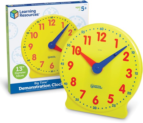 Learning Resources - Big Time® 12hr Demonstration Clock