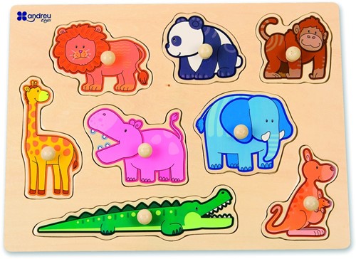 ANDREU - Puzzel - Jungle Dieren