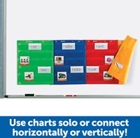 Learning Resources - Magnetic Pocket Chart Squares (Set of 4)-2