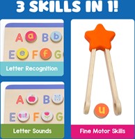 Learning Resources - ABC & Letter Sounds Wooden Puzzle-3