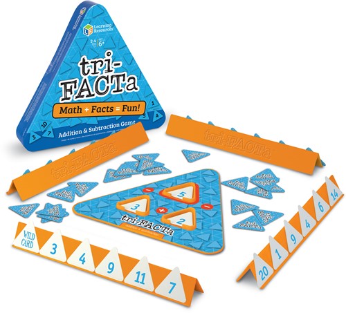 Learning Resources - tri-FACTa!™ Addition & Subtraction Game