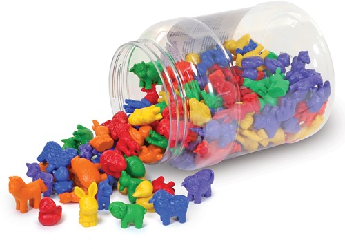 Learning Resources - Friendly Farm® Animal Counters (Set of 144)-3