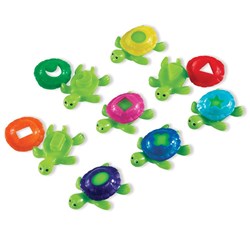 Learning Resources - Smart Splash® Shape Shell Turtles (Set of 16)