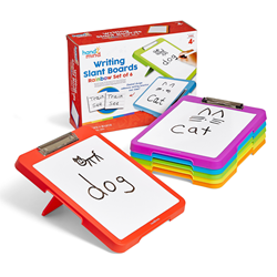 Learning Resources - Writing Slant Boards Rainbow Set of 6
