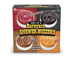 Learning Resources - Barnyard Answer Buzzers (Set of 4)