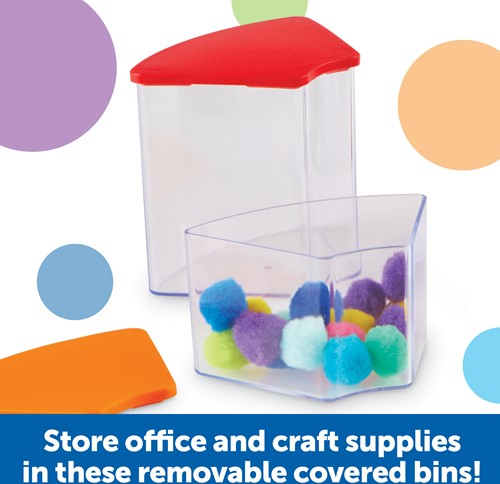 Learning Resources - Create-a-Space™ See-Thru Spinning Bins-2