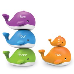 Learning Resources - Snap-n-Learn™  Stacking Whales