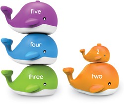 Learning Resources - Snap-n-Learn™  Stacking Whales