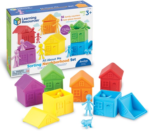 Learning Resources - All About Me Sorting Neighbourhood Set