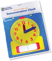 Learning Resources - Write & Wipe Demonstration Clock