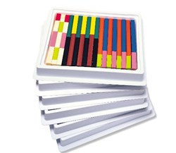 Learning Resources - Cuisenaire® Rods Classroom Set, Plastic