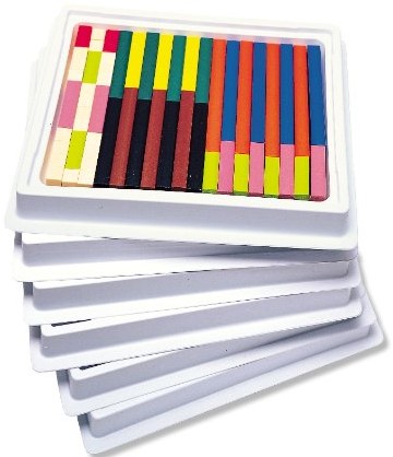 Learning Resources - Cuisenaire® Rods Classroom Set, Plastic