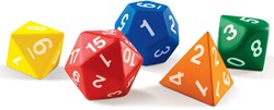 Learning Resources - Jumbo Foam Polyhedral Dice