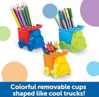 Learning Resources - Create-a-Space™ Kiddy Centre Trucks!-2