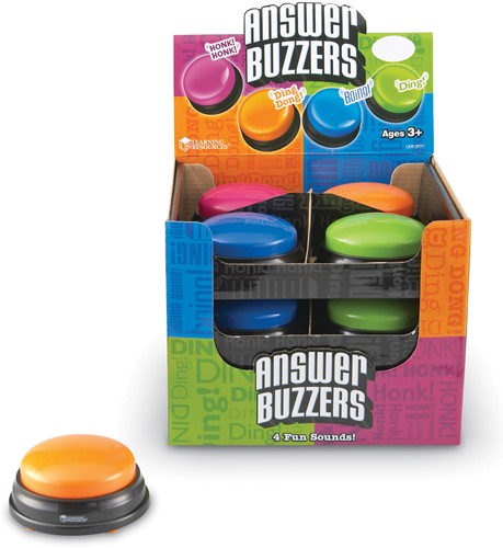 Learning Resources - Answer Buzzers (Set of 12)