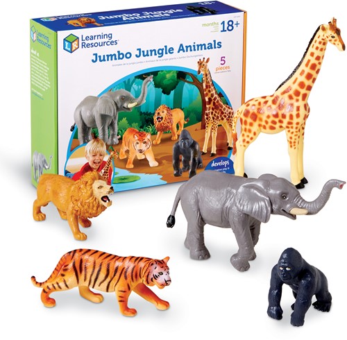 Learning Resources - Jumbo Jungle Animals
