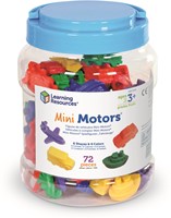 Learning Resources - Mini Motors® Counters (Set of 72)-2