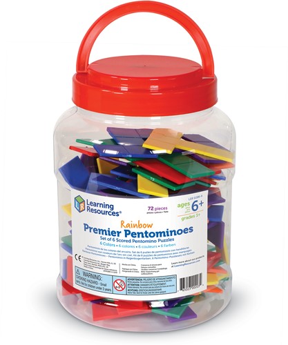 Learning Resources - Rainbow ™ Premier Pentominoes-2