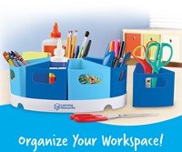 Learning Resources - Create-a-Space™ Storage Centre - Blue-2