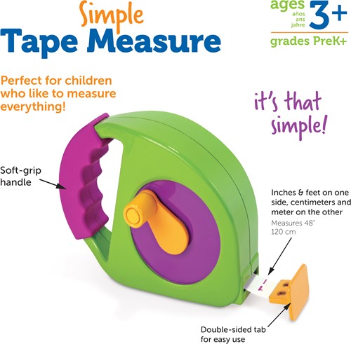 Learning Resources - Simple Tape Measure-3