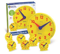 Learning Resources - Big Time® Classroom Clock Kit