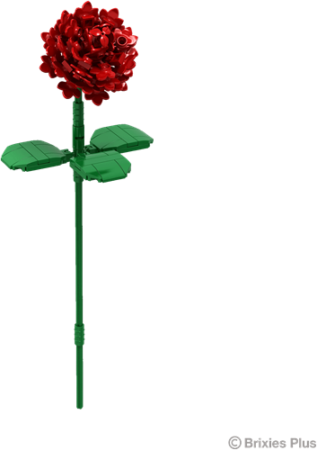 BRIXIES Plus Roos rood - 113 st