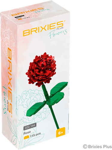 BRIXIES Plus Roos rood - 113 st-2