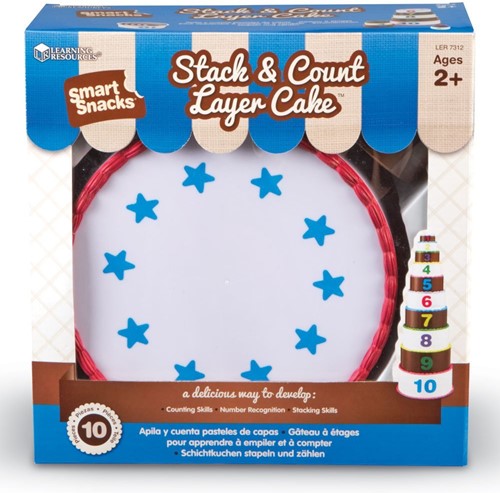 Learning Resources - Smart Snacks® Stack & Count Layer Cake™-2