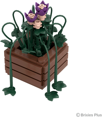 BRIXIES Plus Mini Bloem "Royal blossom" - 114 st