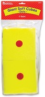 Learning Resources - Giant Soft Dot Cubes (Set of 2)-2
