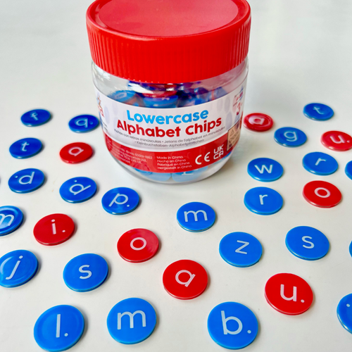 Learning Resources - Lowercase Alphabet Chips, 156 Chips-3