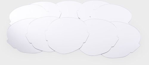 Tickit Expressie Spiegelgezichten - Pk10