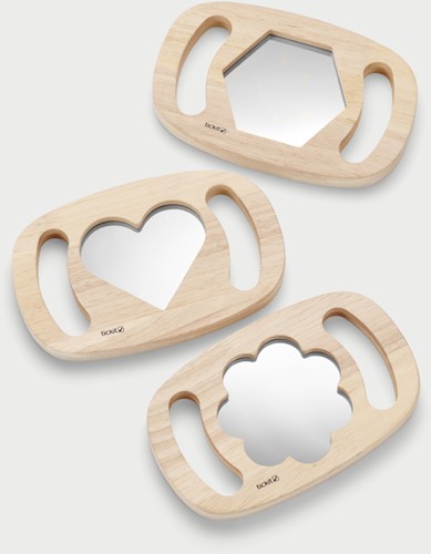 Tickit Gemakkelijk Vast te Houden Vorm Spiegelpanleen