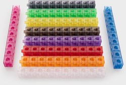 Tickit Transparante Koppelblokjes - Pk100