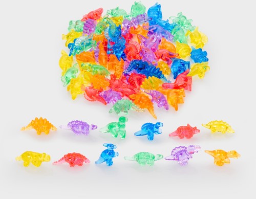 Tickit Transparante Dinosaurussen - Pk72