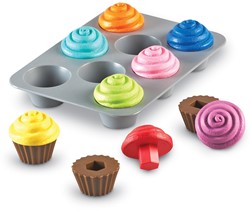 Learning Resources - Smart Snacks® Shape Sorting Cupcakes