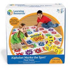 Learning Resources - Alphabet Marks The Spot™ Activity Set
