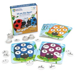 Learning Resources - 10 On The Spot! ™ Ten Frame Game