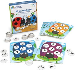 Learning Resources - 10 On The Spot! ™ Ten Frame Game