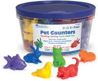 Learning Resources - Pet Counters (Set of 72)-3