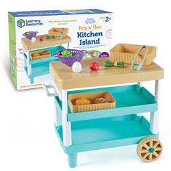 Learning Resources - New Sprouts® Prep 'n' Store Kitchen Island